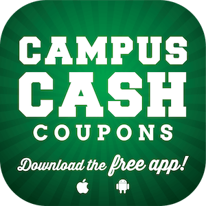 Campus Cash box Campus Cash Coupons - Download the free app!