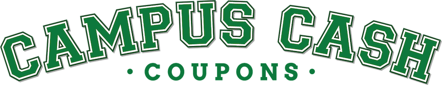 Green Curved Logo Campus Cash Coupons