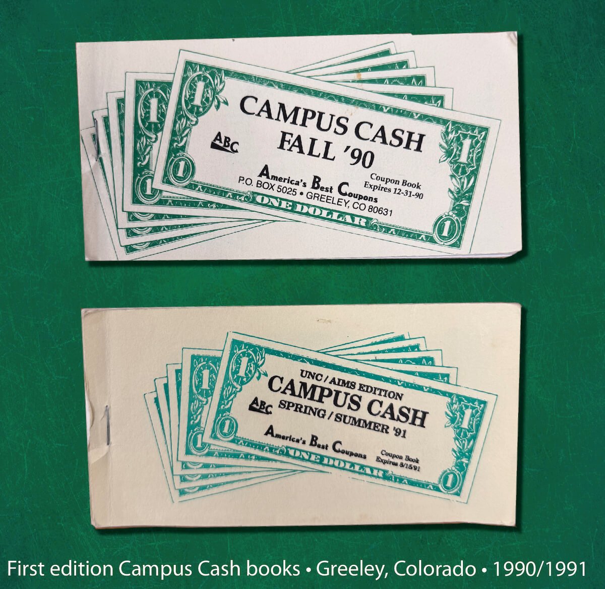 First Edition books first edition campus cash books in Greeley, Colorado 1990/1991